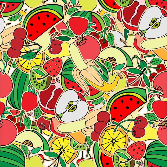 Art Tiles: Fruit Salad