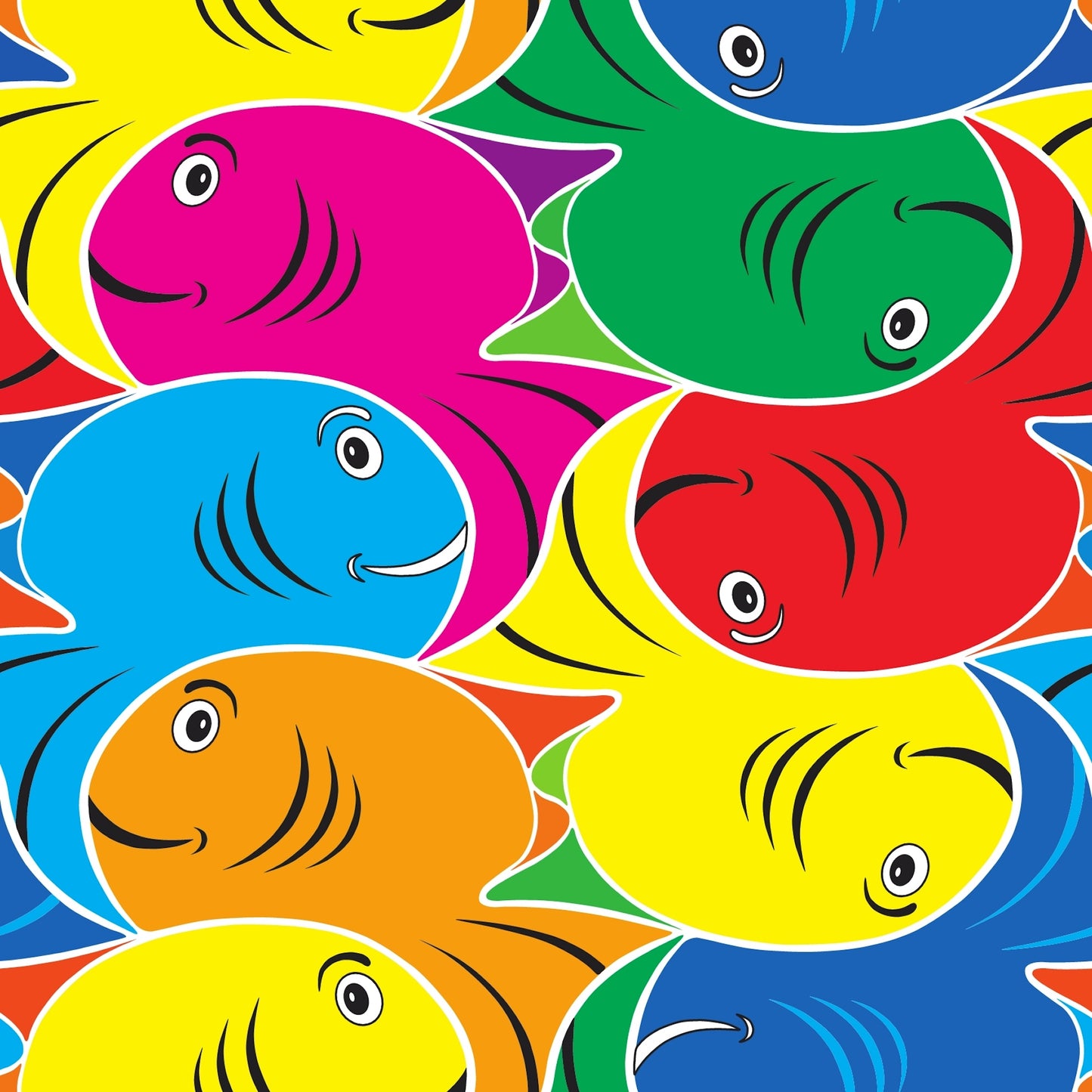 Art Tiles: Funny Fish