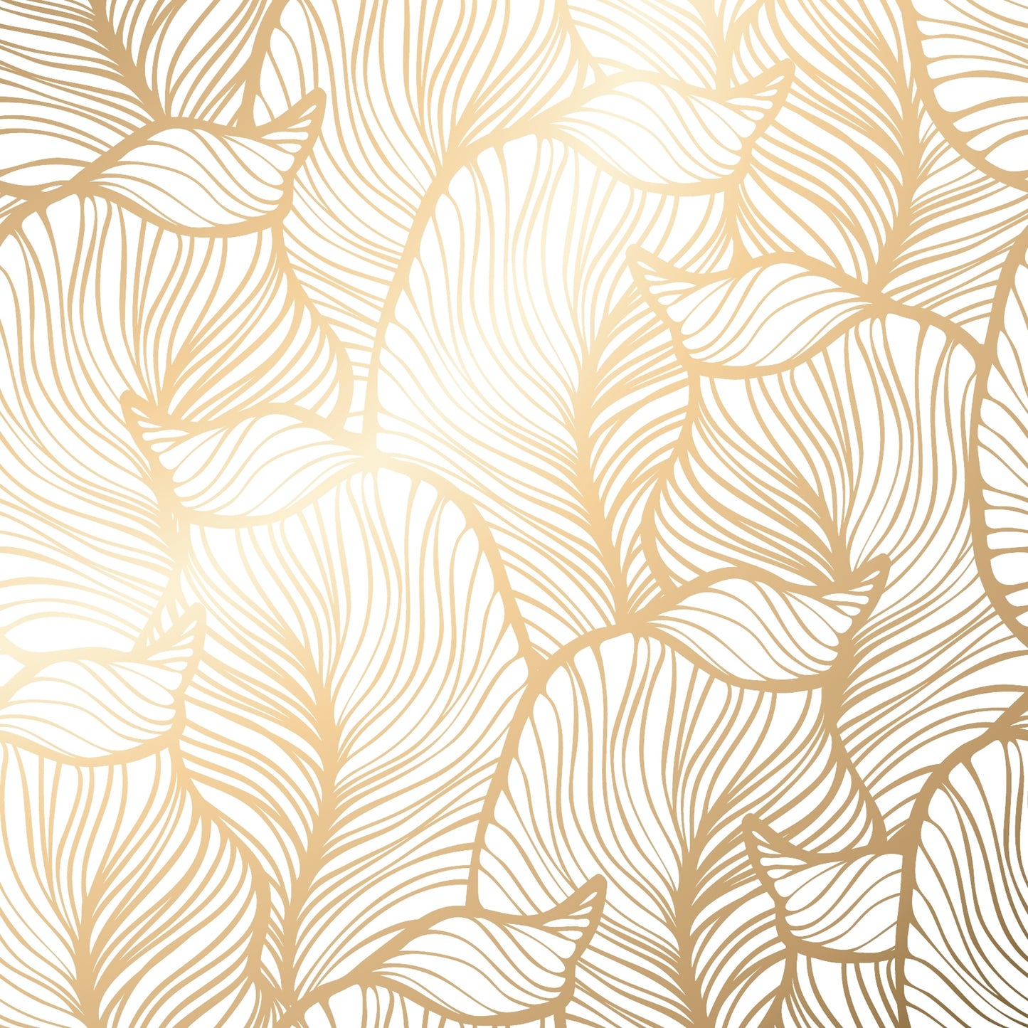 Art Tiles: Palms Gold