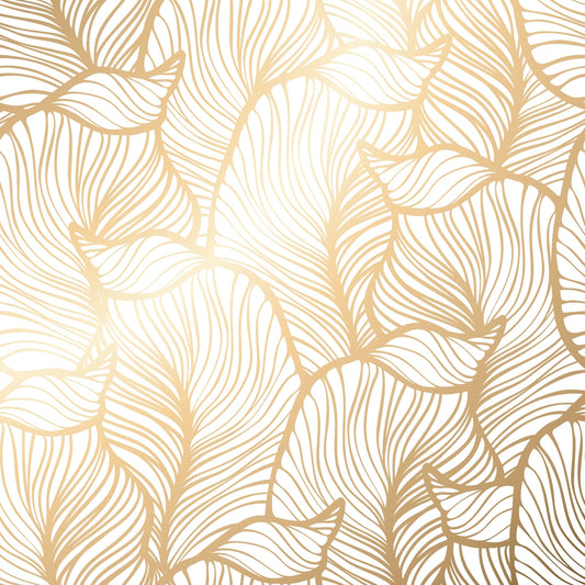 Art Tiles: Palms Gold