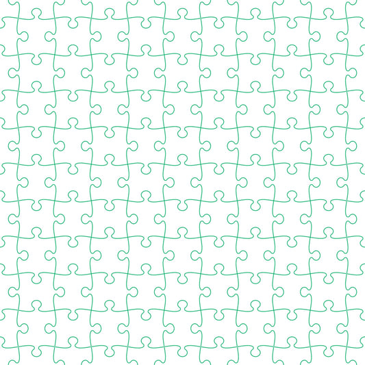 Art Tiles: Puzzle Pieces (Mint)