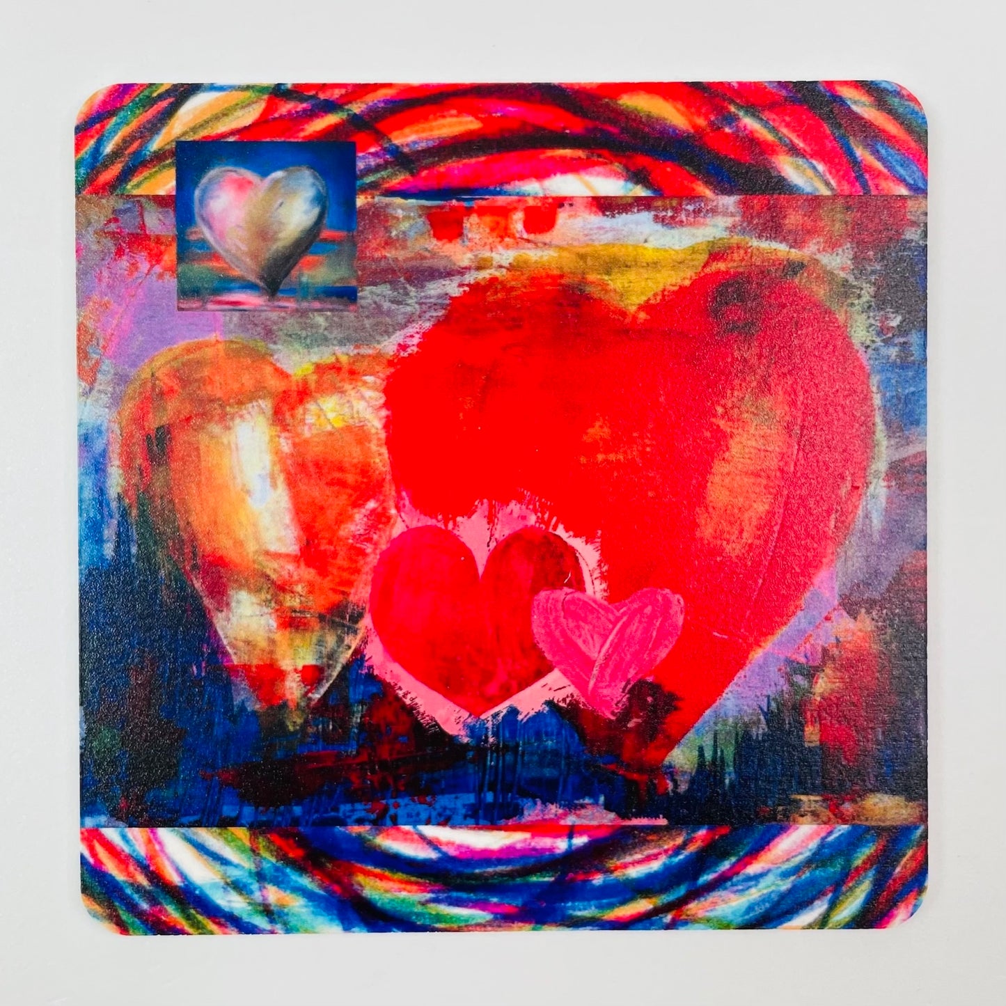 Art Coasters Set: My Dear Heart