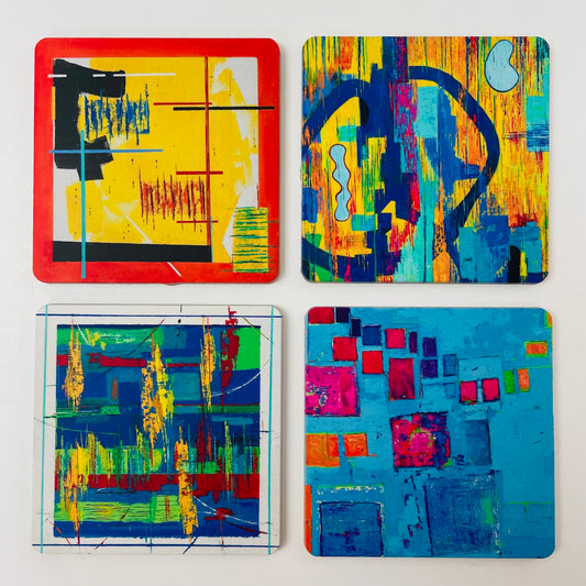 Art Coasters Set: Marc Dominus Collection