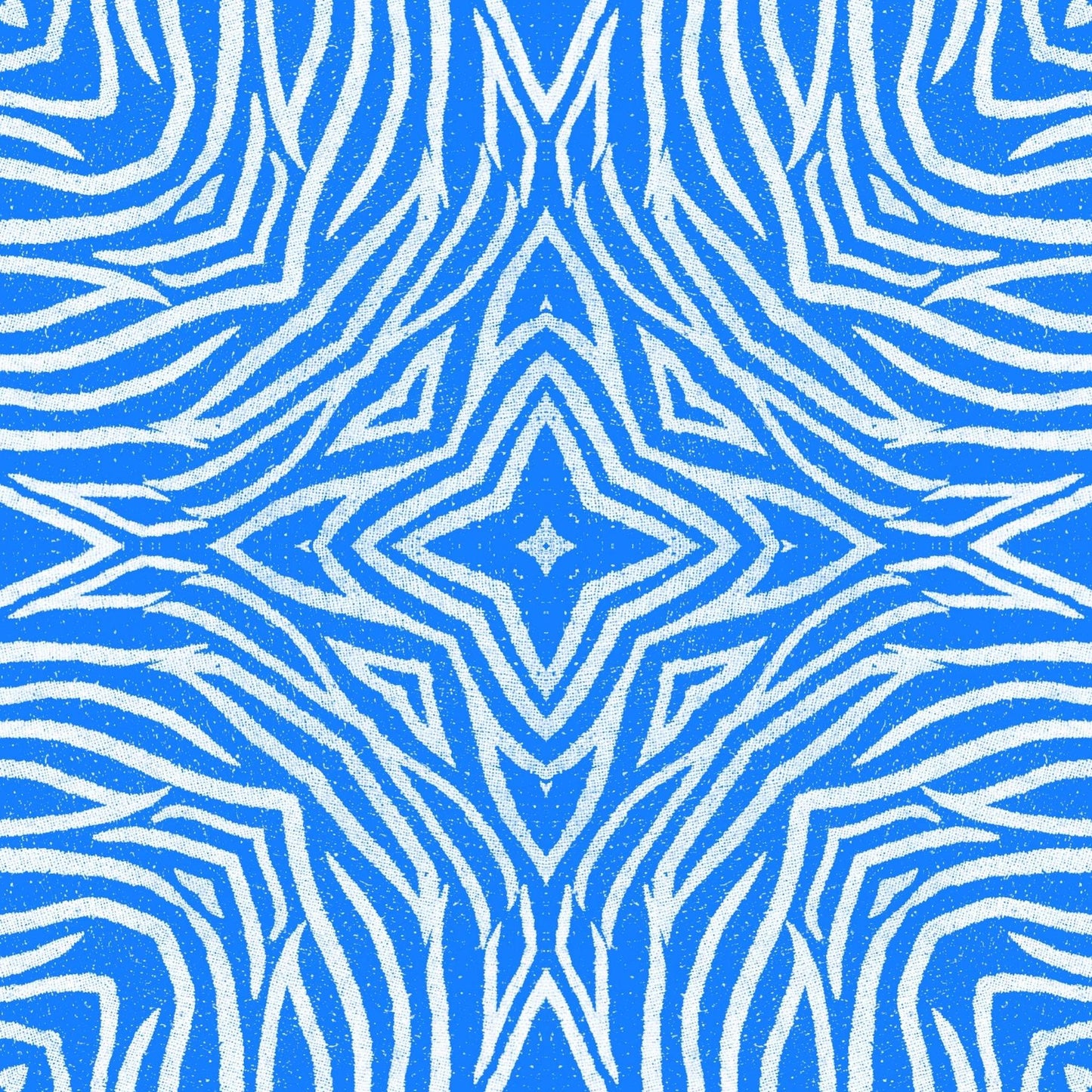 Art Tiles: Blue Zebra