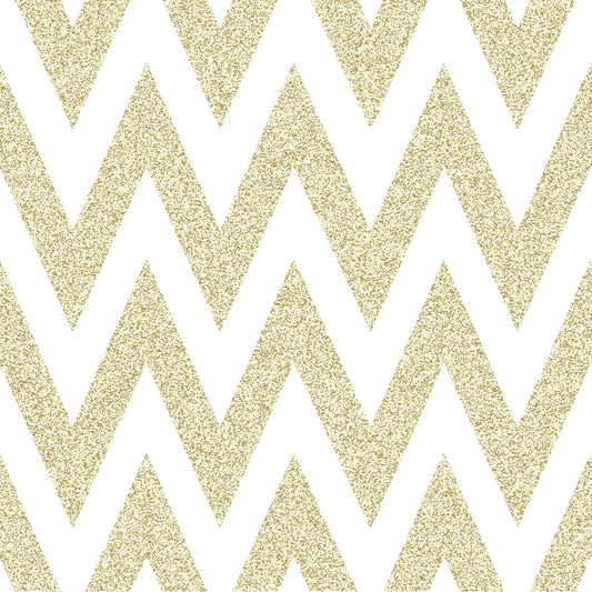 Art Tiles: Gold Chevron