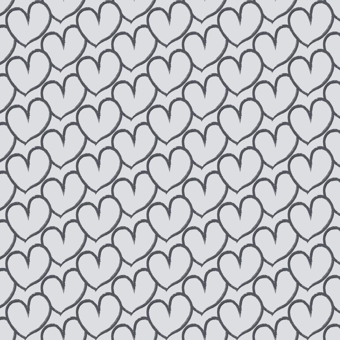 Art Tiles: Hearts (Grey)