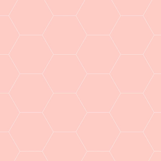 Art Tiles: Honeycomb (Pink)