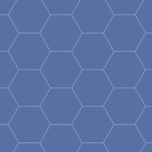 Art Tiles: Honeycomb (Blue)