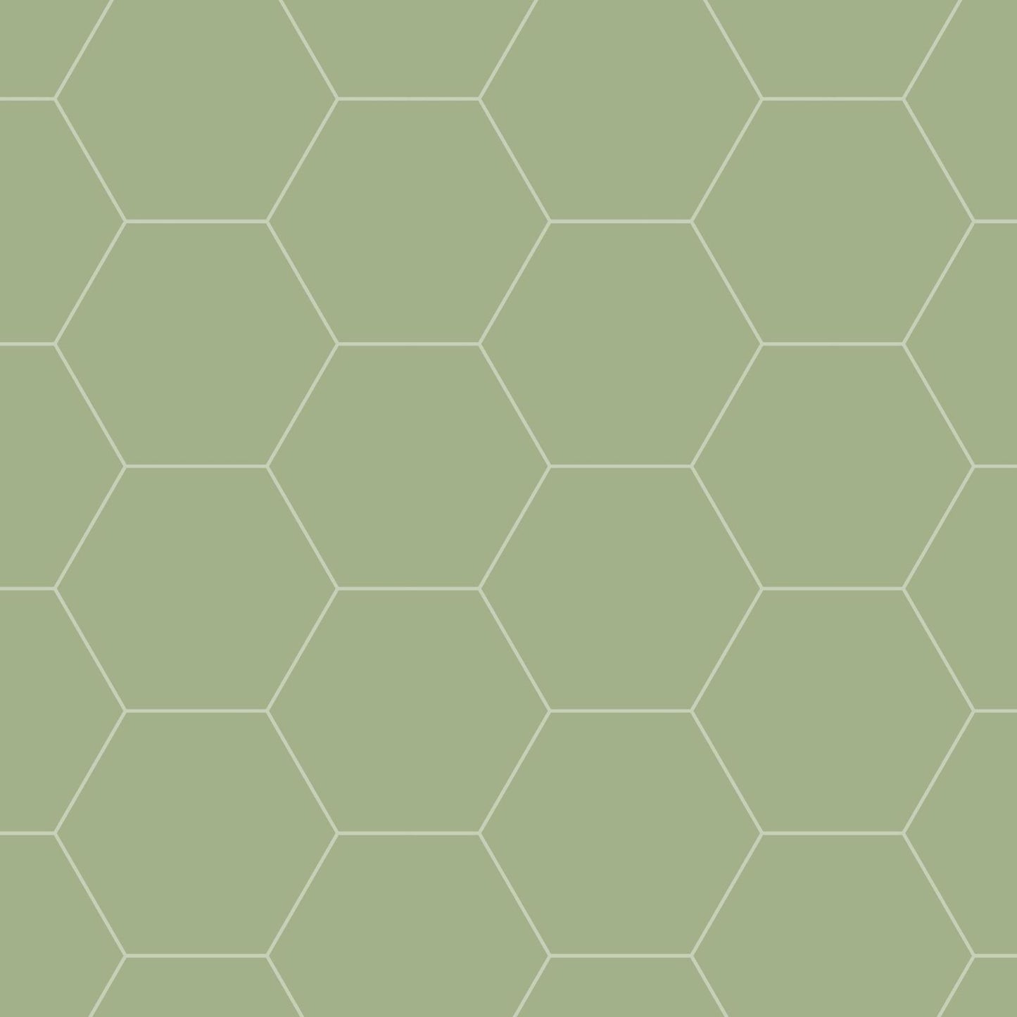 Art Tiles: Honeycomb (Sage)