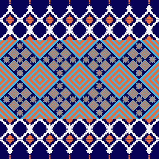 Art Tiles: Geometric Rug