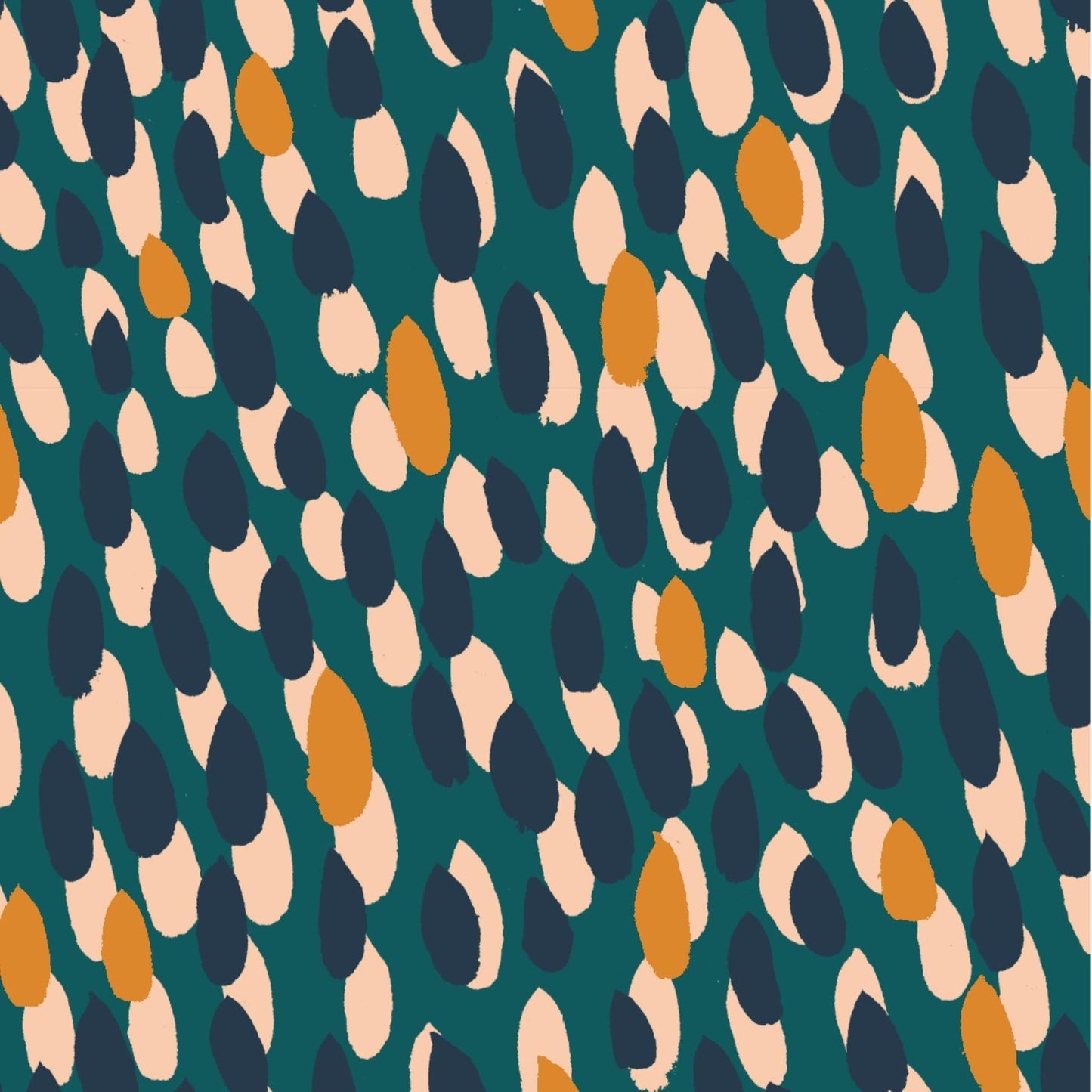 Art Tiles: Rain (Teal)