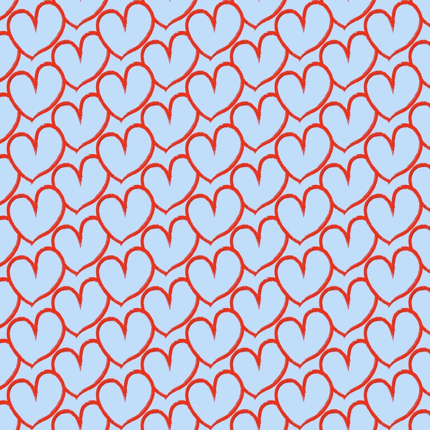 Art Tiles: Hearts (Red & Blue)