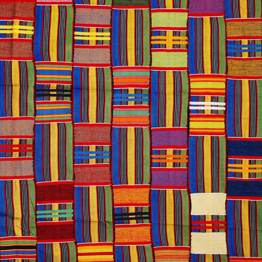 Art Tiles: Stripes Textile (Multicolor)