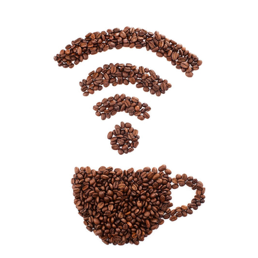 Art Tiles: WiFi Coffee Beans