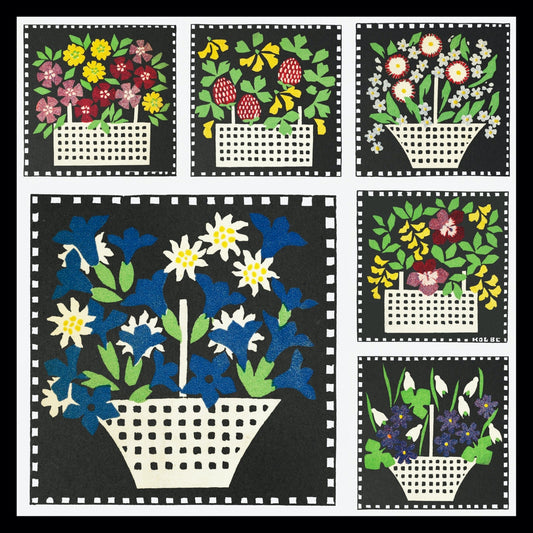 Puzzle (Mini): Basket of Flowers