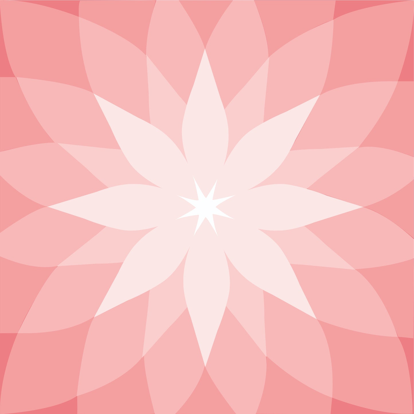 Art Tiles: Chrysanthemum - Peach