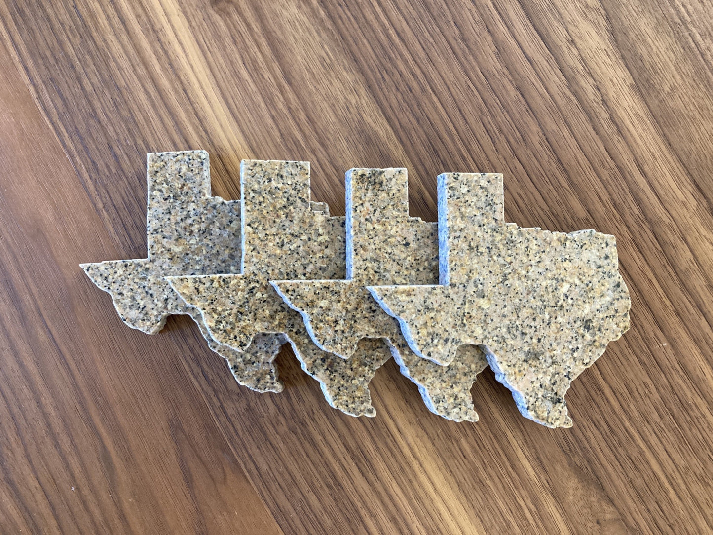 Texas Stone Coasters Set: Diversity Stone