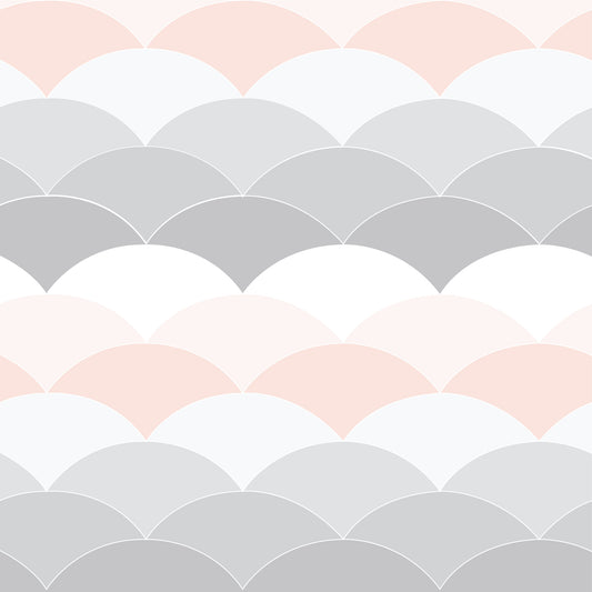 Art Tiles: Simple Waves - Blush