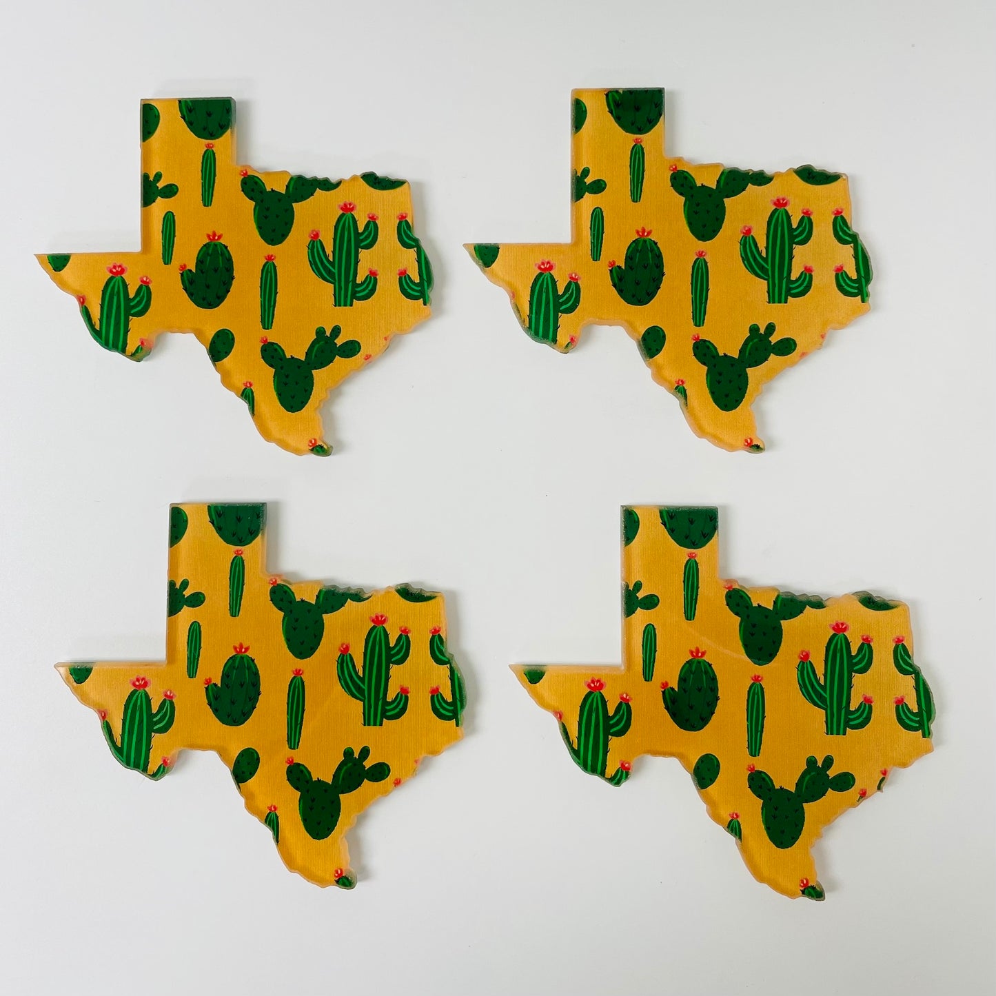 Texas Coasters Set: Cactus